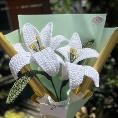White Lily Bouquet