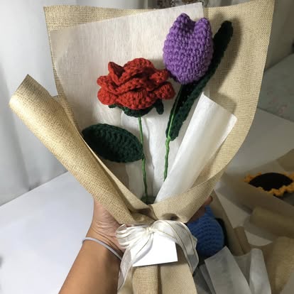 Rose & Tulip Duo